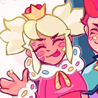😋 emoji Mandy and Chester Telegram sticker 23 of 100