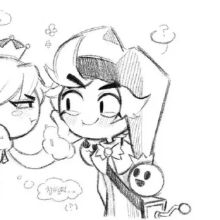 😚 emoji Mandy and Chester Telegram sticker 8 of 100