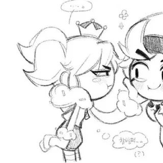 😑 emoji Mandy and Chester Telegram sticker 7 of 100