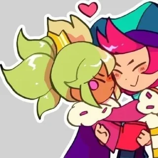 💞 emoji Mandy and Chester Telegram sticker 5 of 100