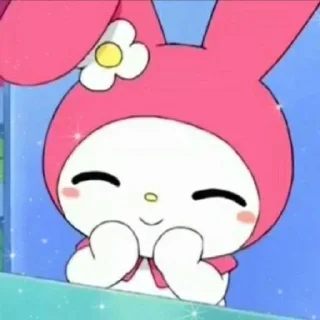 🎉 emoji ⋋✿ Onegai My Melody ✿⋌ Telegram sticker 12 of 60