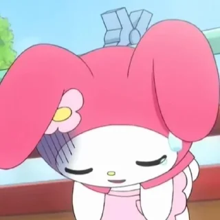 ☹️ emoji ⋋✿ Onegai My Melody ✿⋌ Telegram sticker 20 of 60