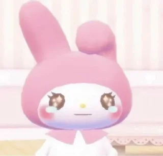 🥺 emoji ⋋✿ Onegai My Melody ✿⋌ Telegram sticker 21 of 60