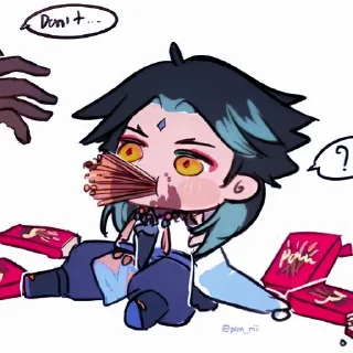 🥢 emoji 🂾ੈ🥢 𝐙𝐡𝐨𝐧𝐠 𝐋𝐢 𝐚𝐧𝐝 𝐗𝐢𝐚𝐨  𓄰ᝰ @sirkusx Telegram sticker 13 of 90