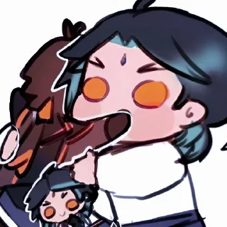 🥢 emoji 🂾ੈ🥢 𝐙𝐡𝐨𝐧𝐠 𝐋𝐢 𝐚𝐧𝐝 𝐗𝐢𝐚𝐨  𓄰ᝰ @sirkusx Telegram sticker 1 of 90