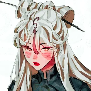 ⚖ emoji 🂾ੈ⚖ 𝐍𝐢𝐧 𝐆𝐮𝐚𝐧𝐠 𓄰ᝰ @sirkusx Telegram sticker 24 of 50