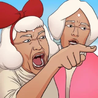 😭 emoji дурка плачет Telegram sticker 13 of 120