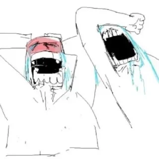 😭 emoji дурка плачет Telegram sticker 22 of 120