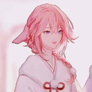 🌟 emoji Yae Miko 1 by @stephanie_group Telegram sticker 17 of 120
