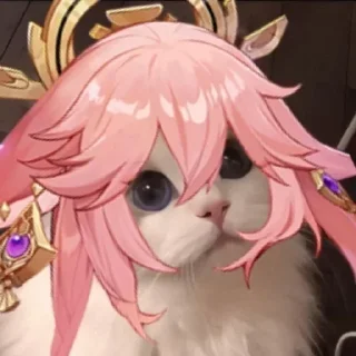 🌟 emoji Yae Miko 1 by @stephanie_group Telegram sticker 9 of 120
