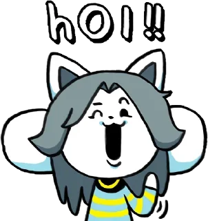 Sticker from ᴛᴇᴍᴍʏ ʙʏ : : @stickers_undertale