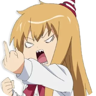 😠 emoji Аніме🩷 Telegram sticker 7 of 85