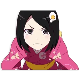 😒 emoji Аніме🩷 Telegram sticker 20 of 85