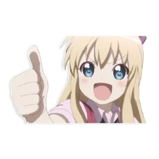 👍 emoji Аніме🩷 Telegram sticker 17 of 85