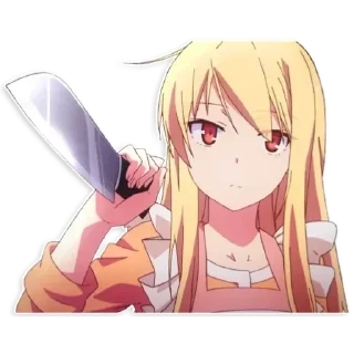 😒 emoji Аніме🩷 Telegram sticker 9 of 85