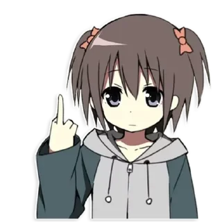 😒 emoji Аніме🩷 Telegram sticker 8 of 85
