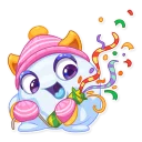 Sticker from Let it snow