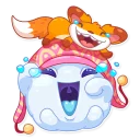 Sticker from Let it snow
