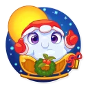 Sticker from Let it snow