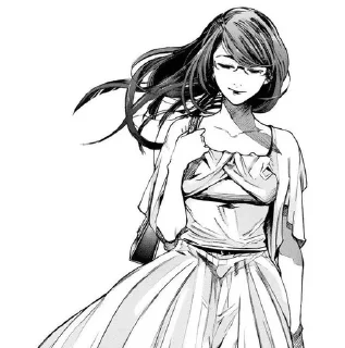 Sticker from rize kamishiro | by @qqutiexi