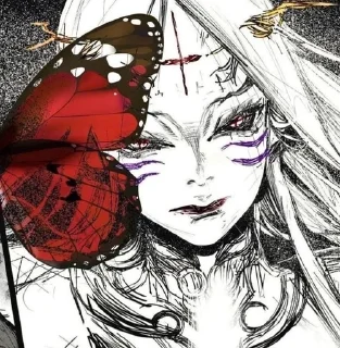 Sticker from rize kamishiro | by @qqutiexi