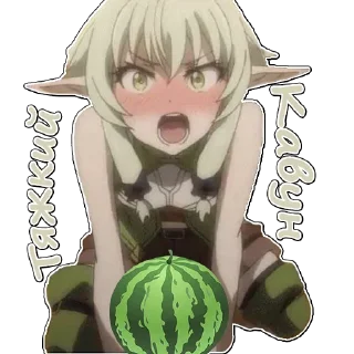 Sticker from Goblin slayer by @anime_stickerr