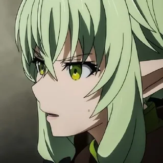 Sticker from elf goblin slayer
