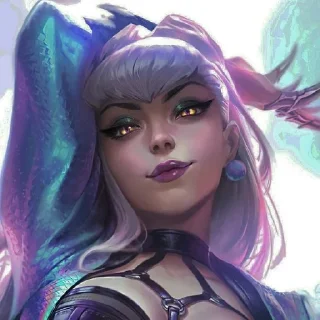 Sticker from evelynn my waifu