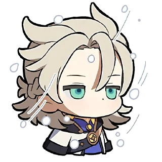 😶 emoji chibi genshin Telegram sticker 16 of 120