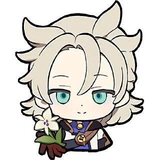 🙂 emoji chibi genshin Telegram sticker 13 of 120