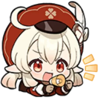 😃 emoji chibi genshin Telegram sticker 19 of 120
