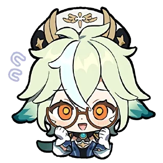 😊 emoji chibi genshin Telegram sticker 11 of 120