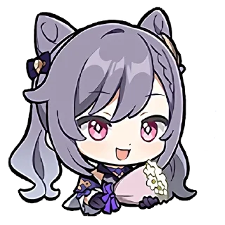 💐 emoji genshin chibi emotes Telegram sticker 23 of 119