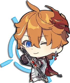 🏹 emoji genshin chibi emotes Telegram sticker 17 of 119