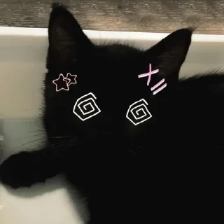 🌟 emoji cat meow -- @wrpog Telegram sticker 8 of 53