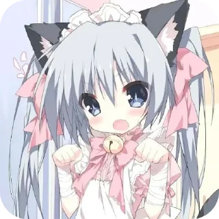 💇 emoji catboys/catgirls @rama_11037 Telegram sticker 2 of 53