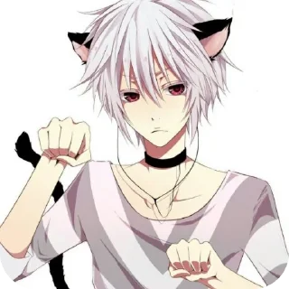 💇 emoji catboys/catgirls @rama_11037 Telegram sticker 9 of 53