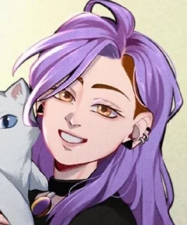 😃 emoji Amelia Blight Telegram sticker 21 of 97