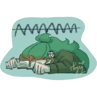 😢 emoji Amelia Blight Telegram sticker 8 of 97