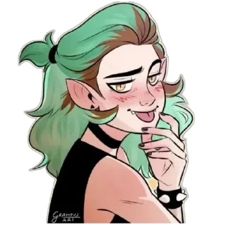 😊 emoji Amelia Blight Telegram sticker 4 of 97
