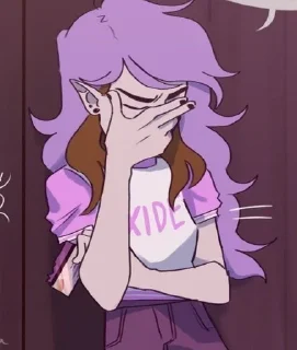 🤦‍♀ emoji Amelia Blight Telegram sticker 19 of 97