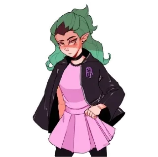 😳 emoji Amelia Blight Telegram sticker 3 of 97