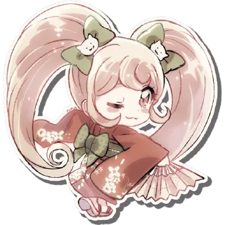 🌟 emoji ︵ ⏜ @Ronpa_stickersHope Telegram sticker 15 of 45