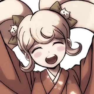 🌟 emoji ︵ ⏜ @Ronpa_stickersHope Telegram sticker 17 of 45