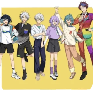 Sticker from Ensemble Stars! 4piece