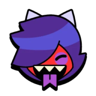 Sticker from Brawl Stars pins "Angel vs Demons"