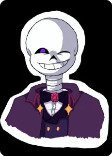 😊 emoji UnderGod Sans god of stars Telegram sticker 4 of 8