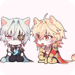 Sticker from Мидятина Хонкай ✨