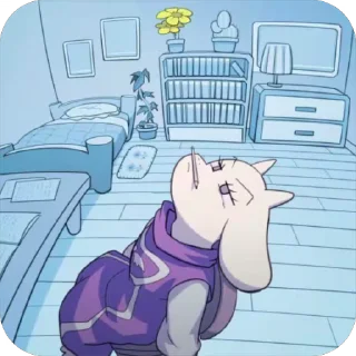 Sticker from 🔥Toriel Dreemurr🔥 @UndertaleDeltaruneStickersArts