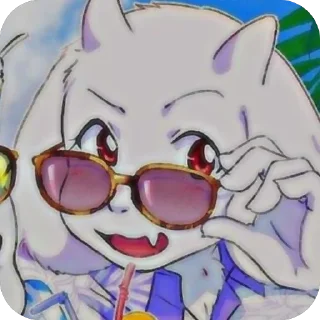 Sticker from 🔥Toriel Dreemurr🔥 @UndertaleDeltaruneStickersArts
